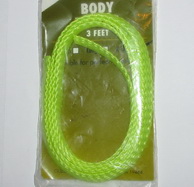 Gudebrod body tubing chartreusepearl XL